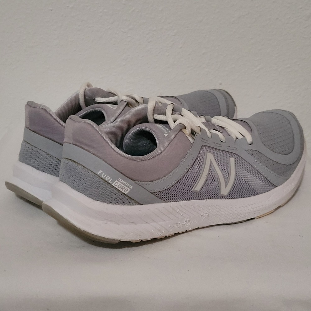 New Balance FuelCore Transform Grey White Womens Size 7 Training Shoes WX77SW2 - Picture 10 of 16